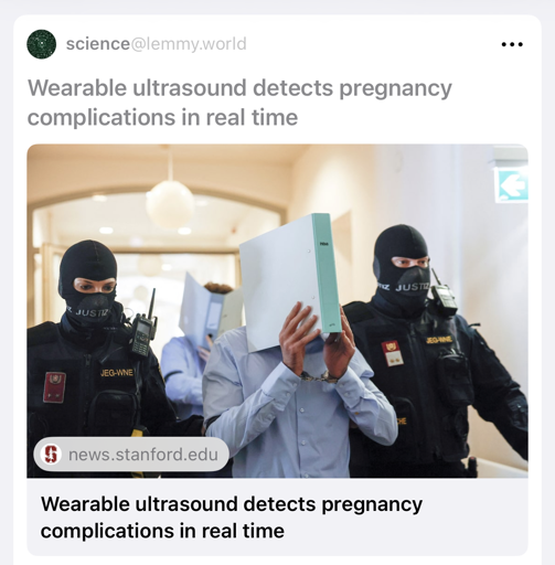 Complicated pregnancy